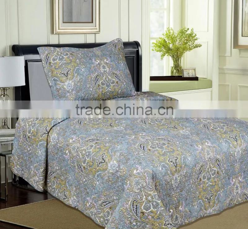 large stock high quality bedding set quilt with microfiber filling