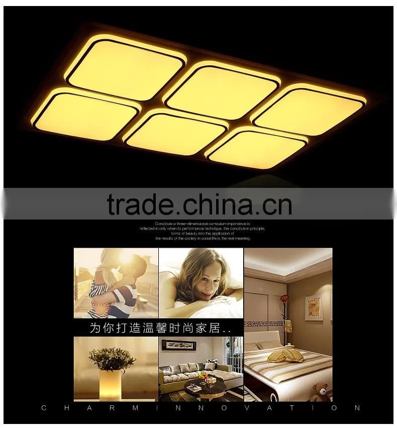 China made surface mount square round led ceiling light fixture home use