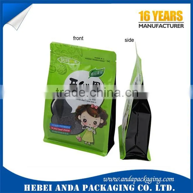Food grade plastic film roll for dried fruit packaging bag, Nuts packing zip bag