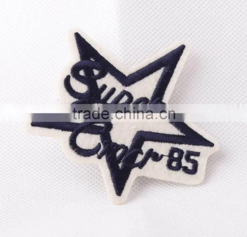 Embroidered Star Shaped Patches for clothes