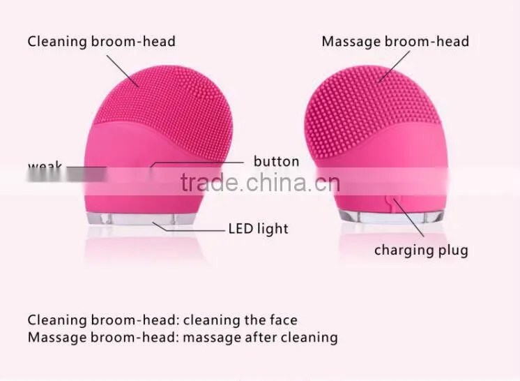 Mini Super Cool Face Cleansing Silicone Facial cleaner