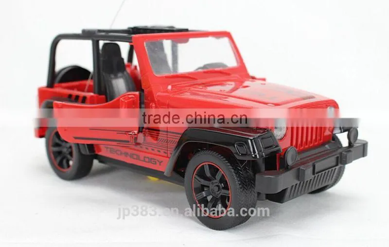 1:16 scale open door electric jeep