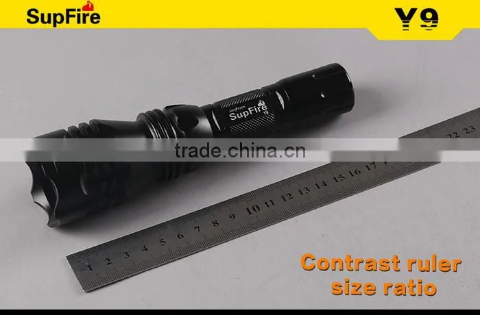 Waterproof IP67 Laser Tactical Flashlight With CE