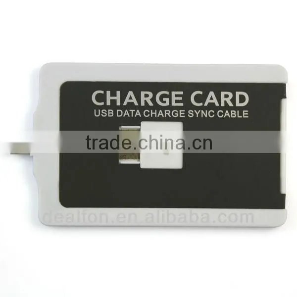 Universal Micro USB Sync And Charge Card for Samsung S4 S3 Note2
