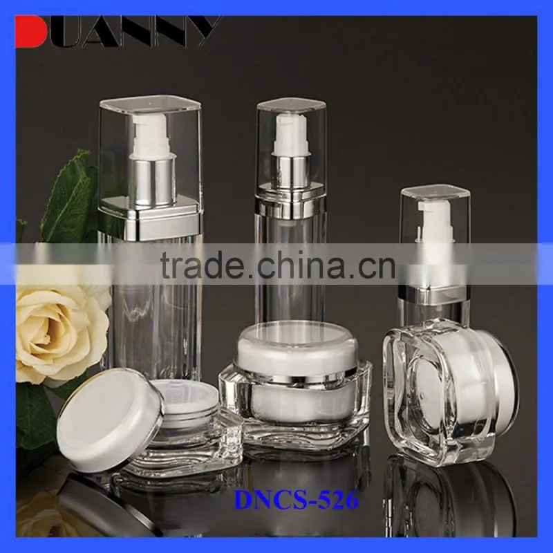 Acrylic Lotion Bottle Set Packaging,Lotion Bottle Set