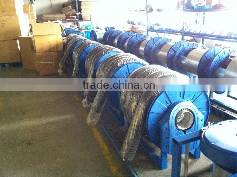 exhaust extraction system electric plastic hose reel