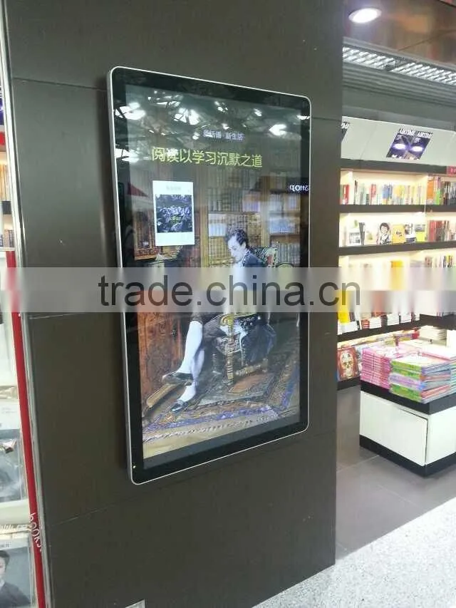 42 inch advertising player/hifi media player/hospital building design android OS Wall Mounted Digital Signage media play