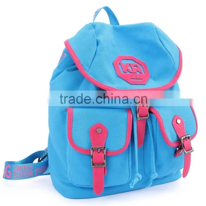 Alibaba China wholesale backpack canvas school bag