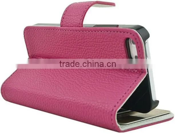 ODM Factory high quality leather cases for iphone5 iphone 5s iphone 5c