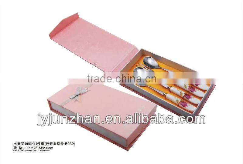 Gift ceramic cutlery spoons made by factory and sell by factory directly