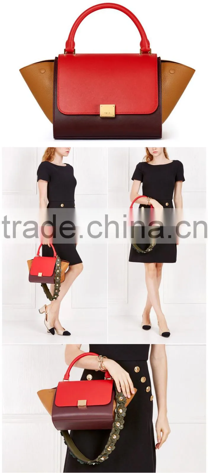 Factory price korean fashion lady handbag bags