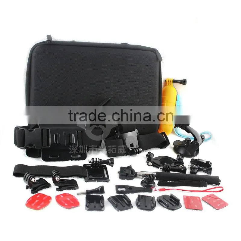 25-in-1 GoPro accessory kit for Gopro Hero 2/3/3+/4/4 Session
