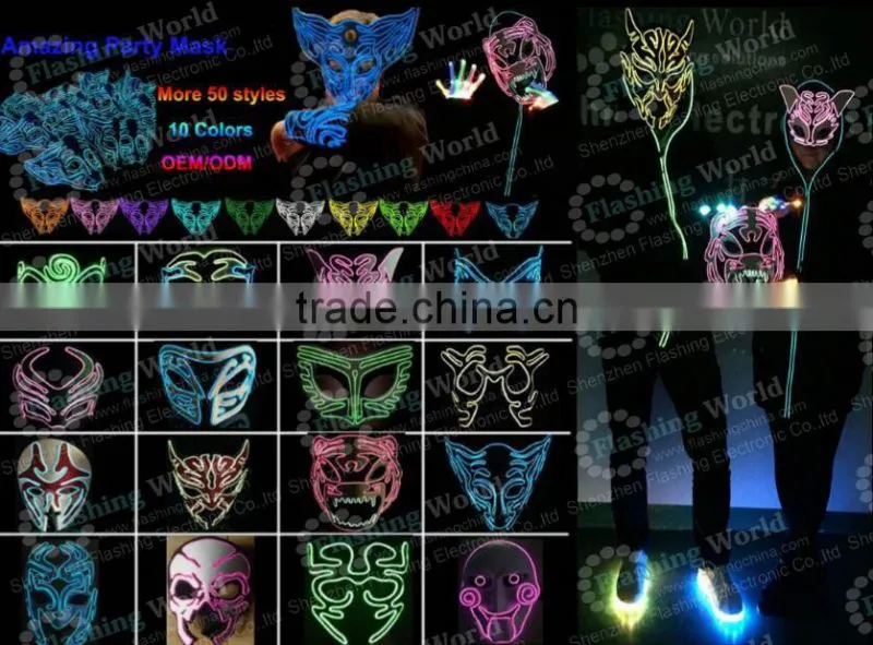 hot selling custom fashionable ladies round neck black cotton hot selling ghost rider party mask