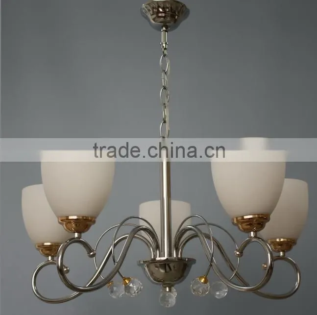 Exotic Retro rustic red bronze Chandelier wrought iron plate lighting fixture
