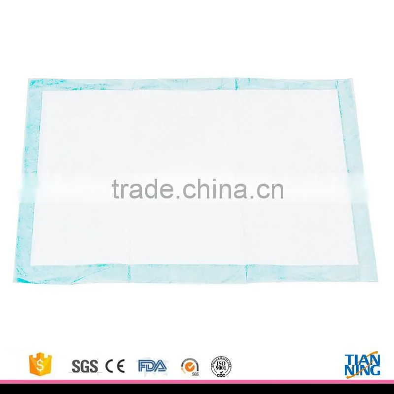 hospital nonreusable underpads with nonwoven fabric material medical products