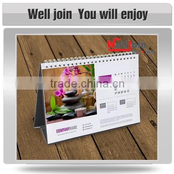 Top sale guaranteed quality paper calendar