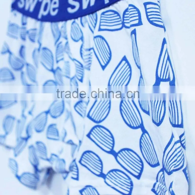 China children's underwear factory top quality boxer style boys underwear