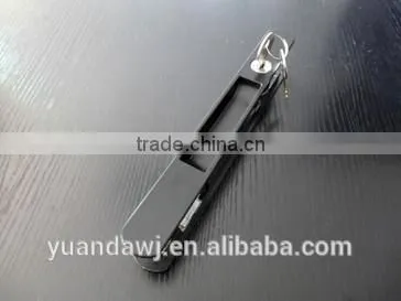 Aluminium Sliding Window and Door lock with key, UPVC profile window materials