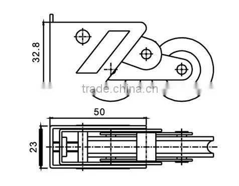 Pulley Wheel For Aluminium Sliding Door