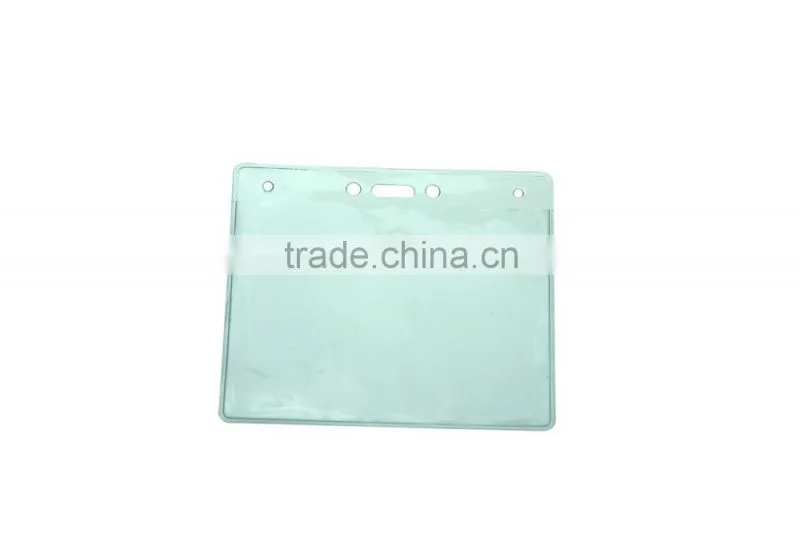 Clear PVC ID Card Working Card Badge Holder