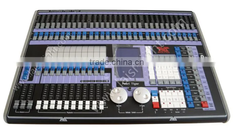 China best quality pearl tiger lighting console, europe disco sound equipment touch controller