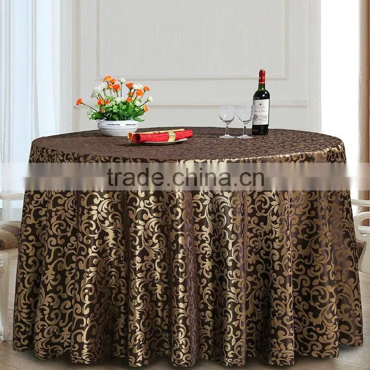 TC-172 Round 100%Polyester Vinyl Sequin Table Cloth