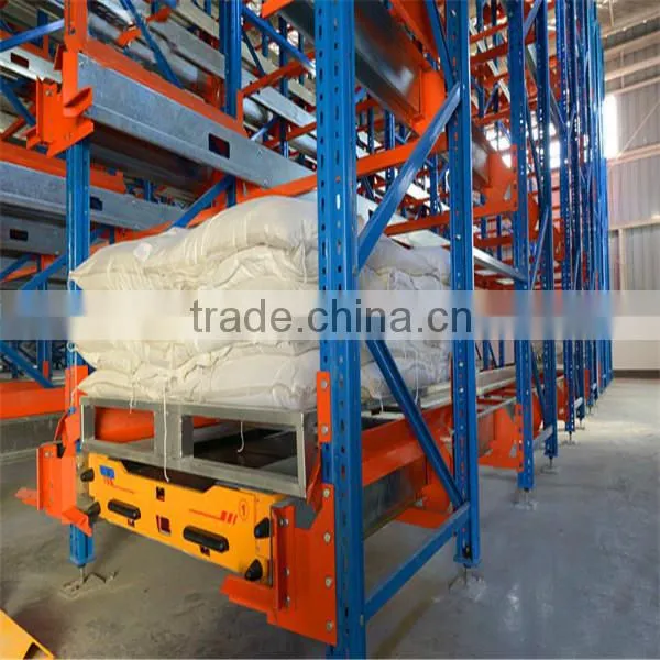 radio shuttle pallet shelving