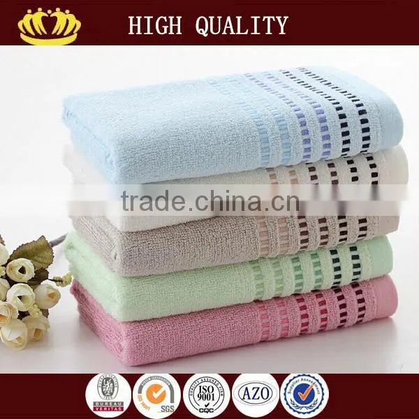 luxury cotton towel 4 pcs gift setin baoding with CE certificate