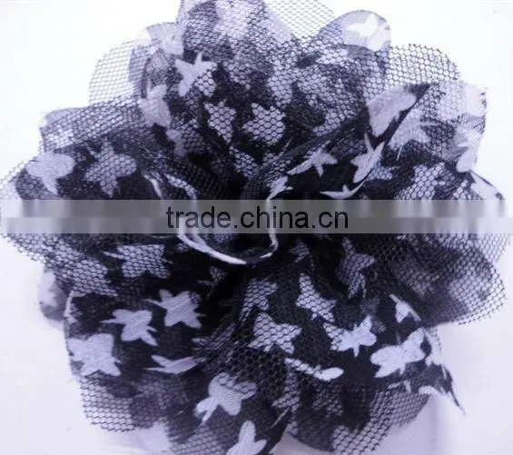 2013 hot chiffon flowers, decorative handmade flowers for dresses,shabby chiffon flowers wholesale,