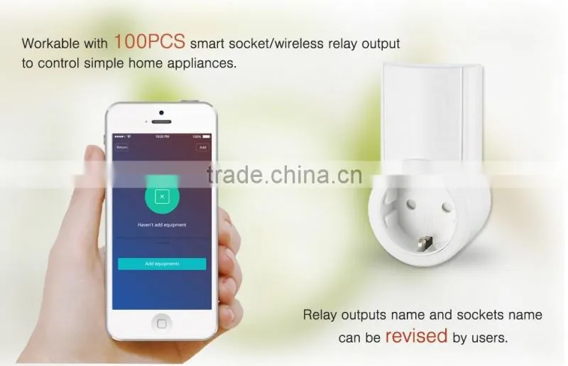 Newest TCP/IP smart home automation WiFi alarm system with IP camera & GSM WiFi GPRS home alarm system WiFi