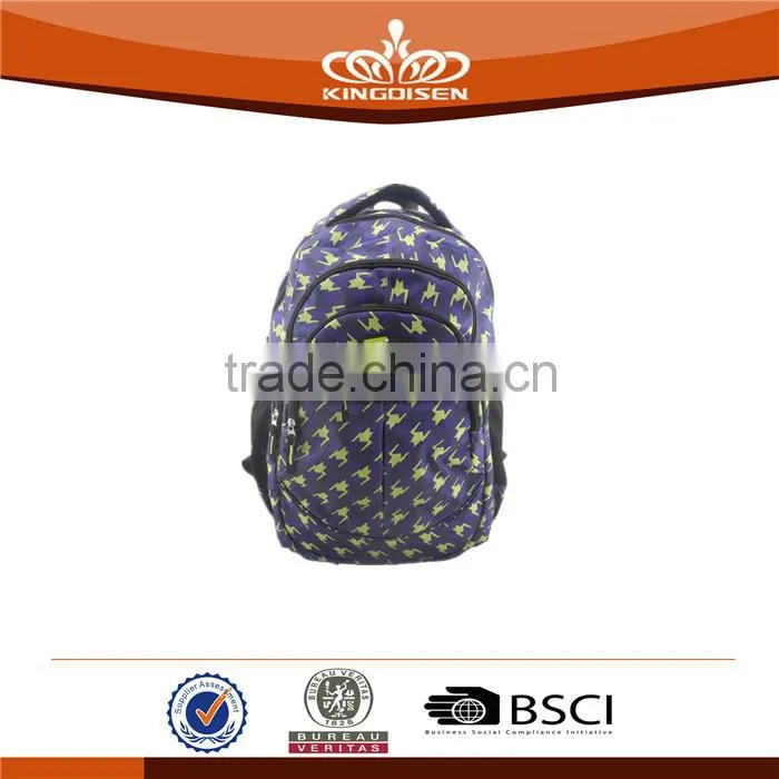 600D promotional leisure backpack