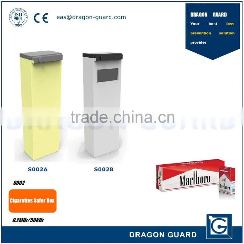Anti-Theft Alarm System 8.2MHz/58KHz Retail-Shoplifting RF/AM EAS Security Cigarette Safer Box