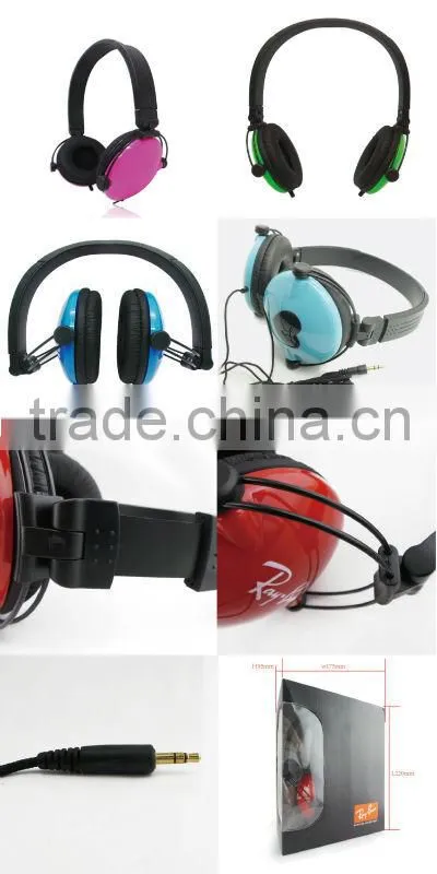 OEM headphone mega bass headphones from china