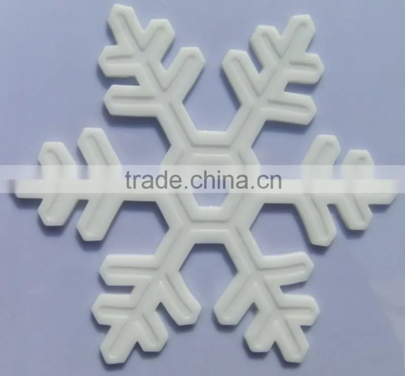 Christmas removable jelly window sticker