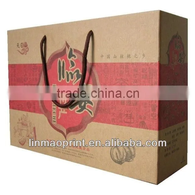 Paper custom design box for electronic products, cosmetic, food etc.