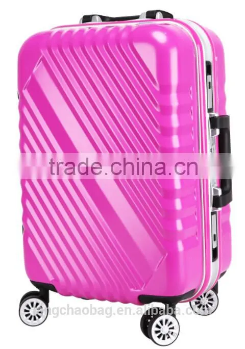 2015 New Products Four Colors For Traveling Spinner Wheels Luggage Bag And Case