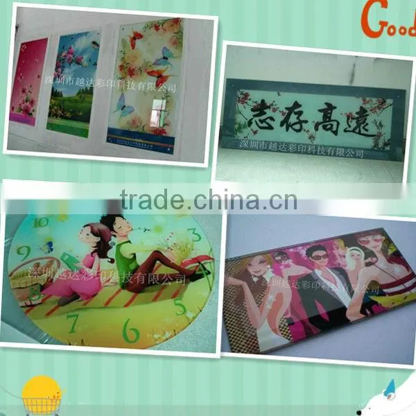 Mini size uv digital flatbed acrylic sheet printer with the best quality