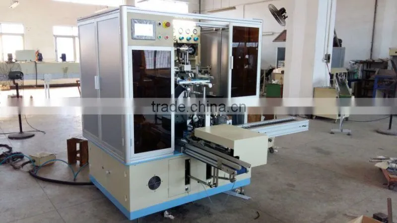 Servo indexing system one color automatic screen printer