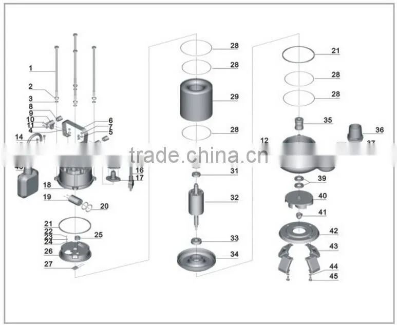 electric submersible pump price with cutting system