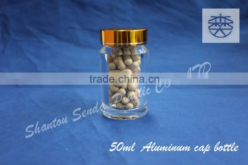 50ml aluminum bottle, aluminum powder bottles with screw cap, aluminum powder bottles