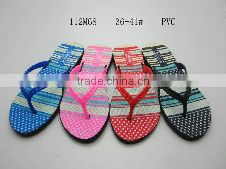 cheap and functional pvc foam shoe with brown sole