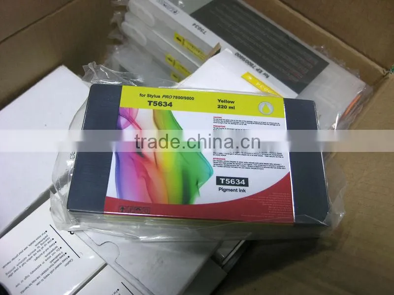Epson Compatible Prefilled One -time- use Pigment Ink Cartridge 220ml