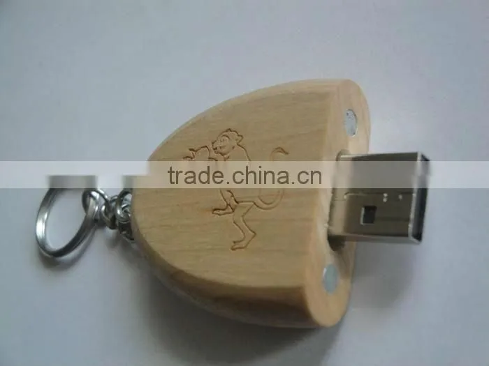 wooden USB flash drive