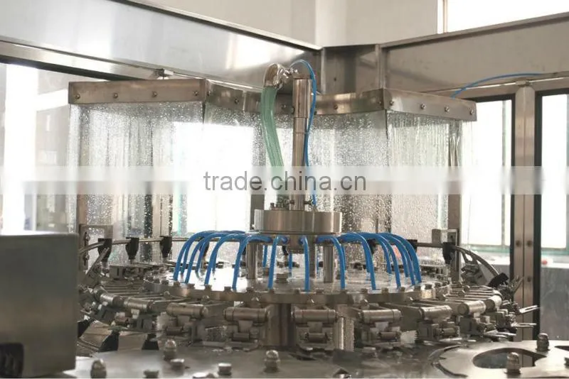 Automatic 3-In-1 hot filling orange juice production line/juice filling machine