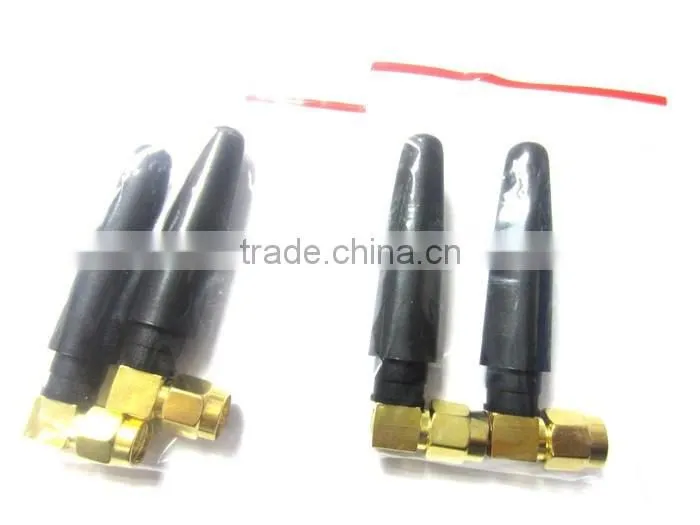 Rubber duck wimax internal antenna 2.4g with 3dbi sma connector