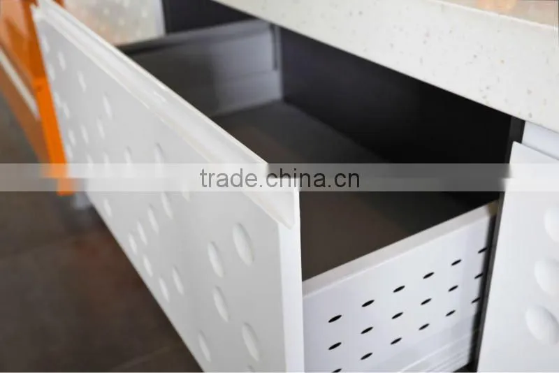 Mixed style modern lacquer kitchen cabinet