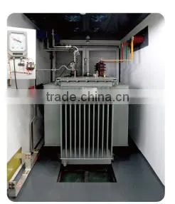 electric power distribution substation mini power plant