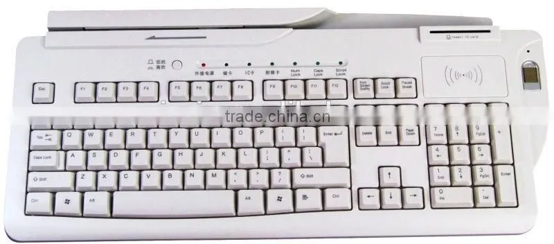 5-in-1 MR-600D Minimum Configuration: Fingerprint reader, magnetic card reader and standard keyboard