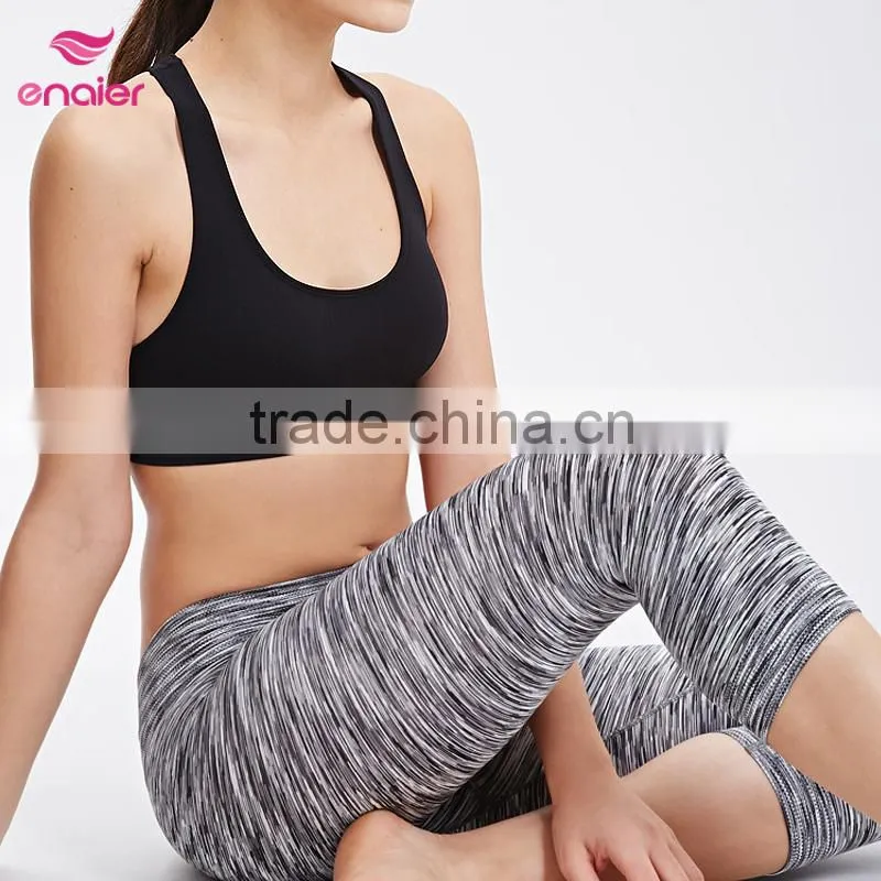 Space Dyed Sports Tights, Custom Fitness Yoga Pants Wholesale