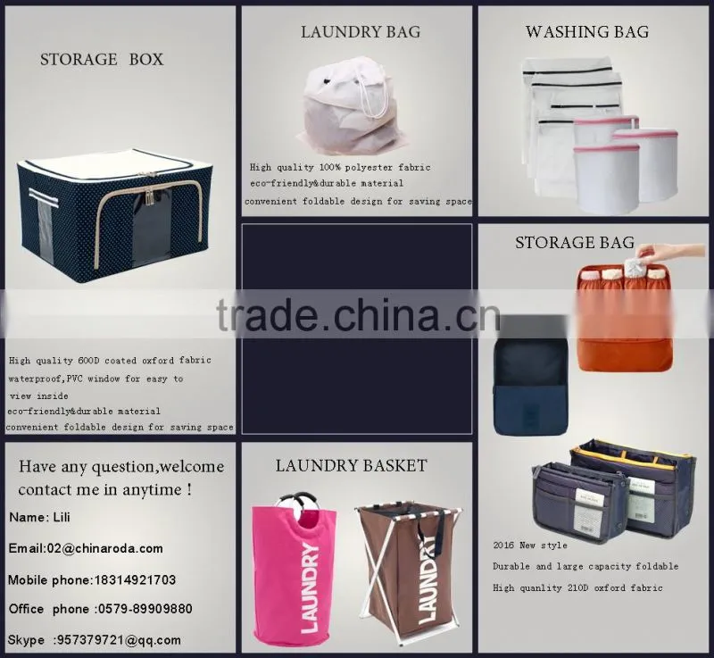 Home Storage Wholesale High Quality 600D Oxford Fabric Different Style Foldable Storage Box